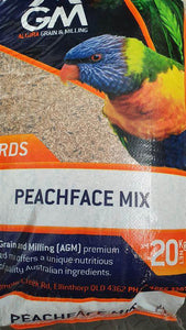 AGM Peachface and small Parrott Seed mix