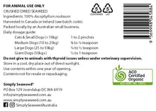 Seaweed dental supplement - for dogs and cats