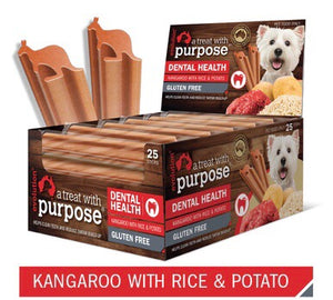 Kangaroo with Rice & Potato Dental Stick
