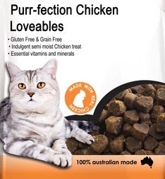 Purr-fection Chicken Loveables Cat Treats 80g