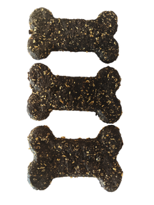 Hemp Seed Cookies with Carob & Liver Dog Treats 4 Pack