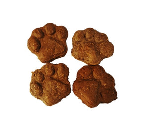 Nutty Carob Paws Dog Biscuit Treats 100g